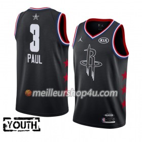 Maillot Basket Enfant Houston Rockets Chris Paul 3 2019 All-Star Jordan Brand Noir Swingman